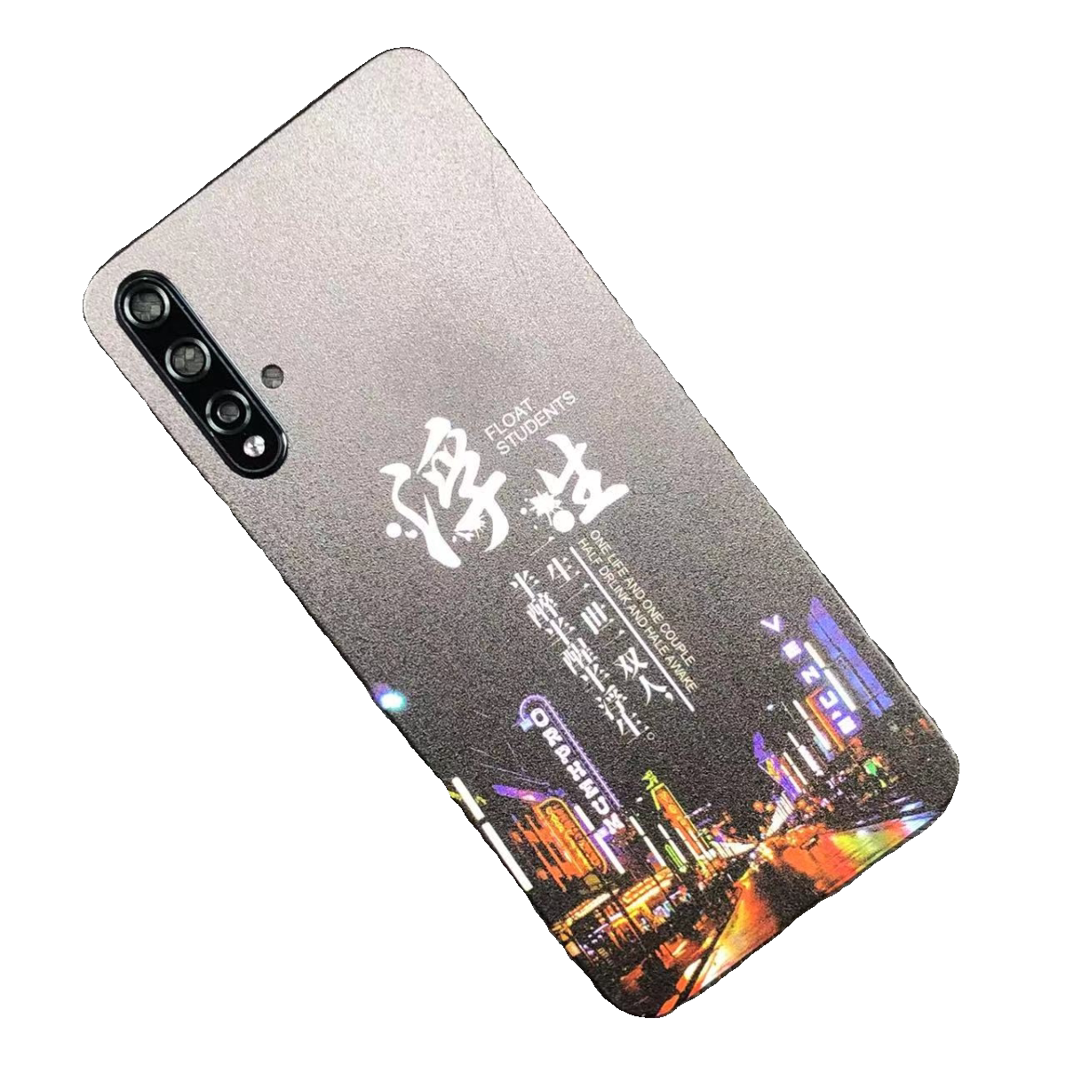 适用华为nova5后盖塑料原改装5pro手机替换背屏透明电池外壳后壳