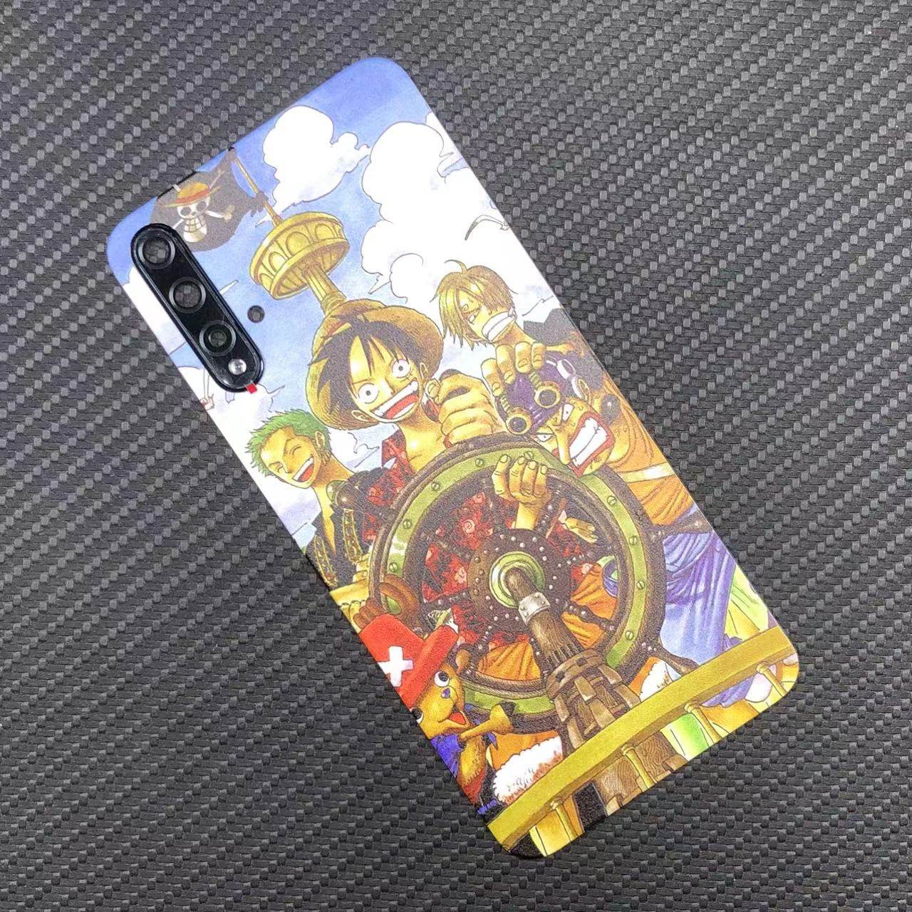 适用华为nova5后盖塑料原改装5pro手机替换背屏透明电池外壳后壳