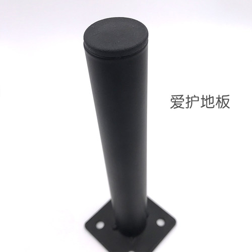 沙发脚支撑腿配件床头柜茶几电视柜金属脚垫可调节家具增高床中脚 - 图3
