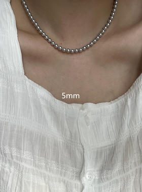 施家珍珠珍珠女清冷麻灰色