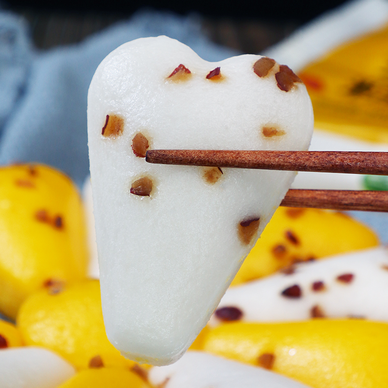 三全双色发糕300g*5袋 原味/南瓜红枣米糕营养早餐半成品加热速食