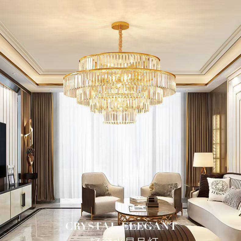 欧式客厅吊灯奢华高档卧室主卧网红灯2025新款水晶吊灯豪华版,淘宝优惠券,粉丝福利购,淘宝优惠卷