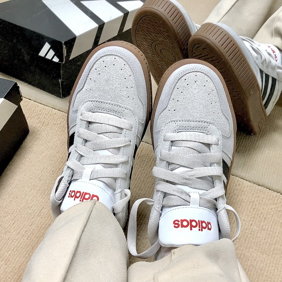 阿迪达斯adidas neo D-PAD男女经典休闲秋冬百搭复古板鞋,淘宝优惠券,粉丝福利购,淘宝优惠卷