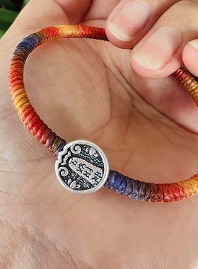 金刚结高光泰蜡线中国风925银