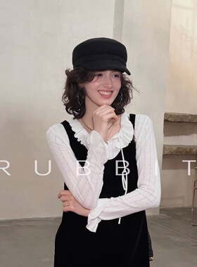 RUBBIT CHIC 复古老钱贝雷帽