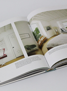 蓝色样板房别墅摄影道具摆件