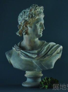 高档仿橱石膏维纳斯大卫雕塑馆风人物摆件希腊美术馆窗手工脂树工