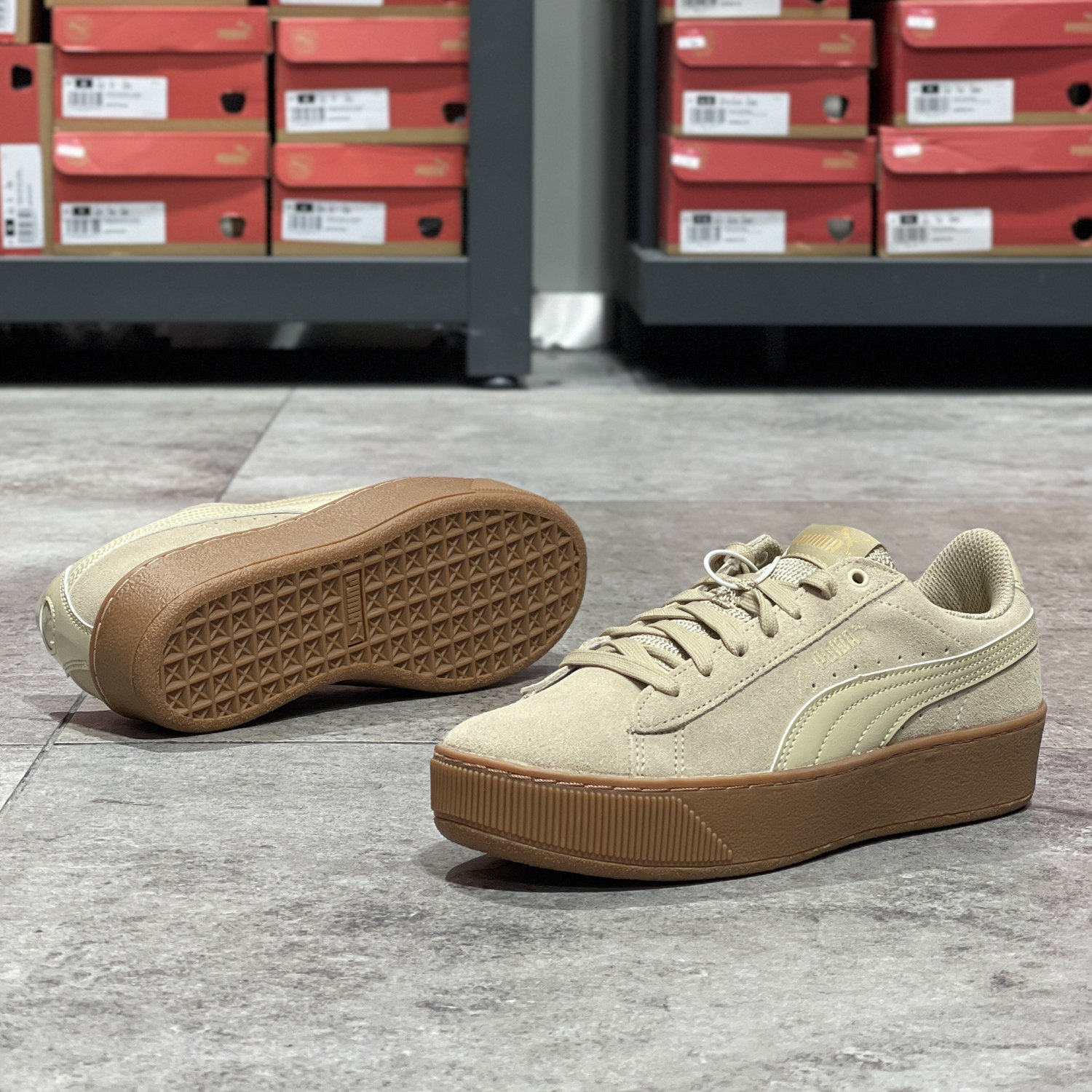 缤果鞋柜彪马Puma Vikky Platform女子复古增高厚底松糕鞋363287,淘宝优惠券,粉丝福利购,淘宝优惠卷