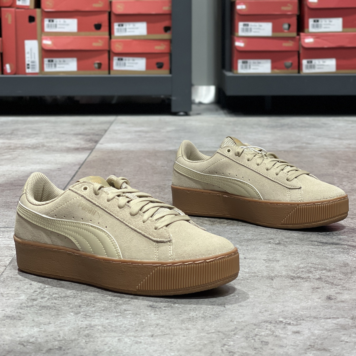 缤果鞋柜彪马Puma Vikky Platform女子复古增高厚底松糕鞋363287,淘宝优惠券,粉丝福利购,淘宝优惠卷