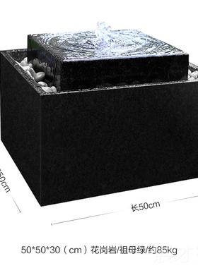 正品流水摆件不锈钢喷泉送庭装饰石材水景品简约小院养鱼池水系阳