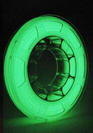 白色线条PLA夜光材料 1.75MM 3D打印耗材ABS发光塑料丝 GLOWING