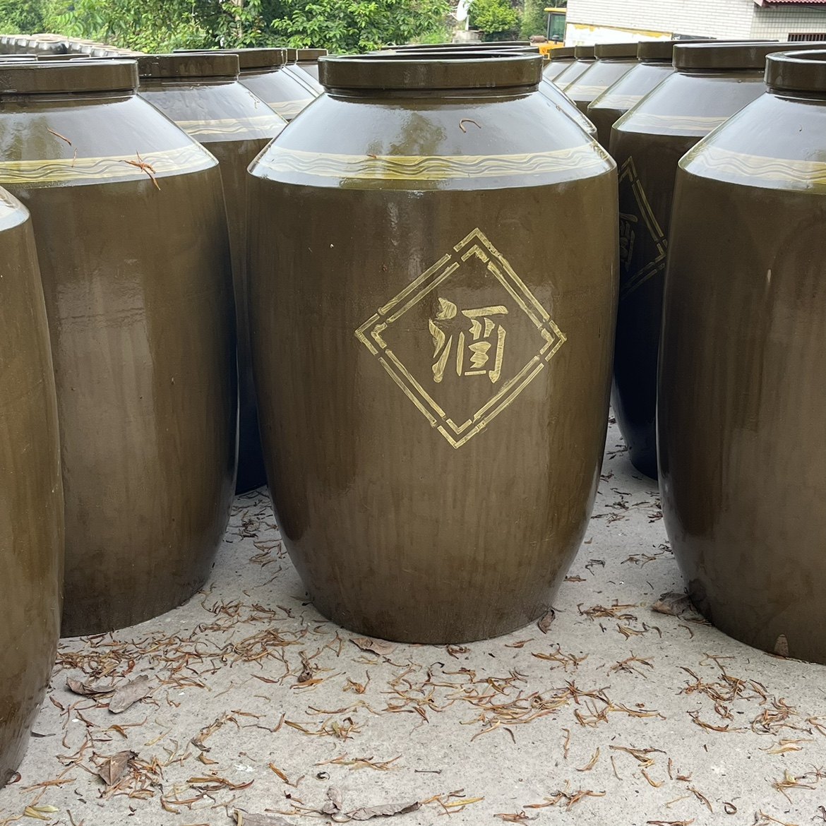 酒坛子家用密封窖藏老式复古酒缸土陶泡酒专用加厚带盖50/100斤装,淘宝优惠券,粉丝福利购,淘宝优惠卷