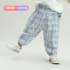 komi children's clothing children's anti-mosquito pants thin boys pants 2022 summer printed baby trousers cotton bloomers