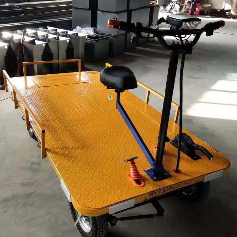 生产电动四轮车大承重电动板车电动推车车间工具车电动车