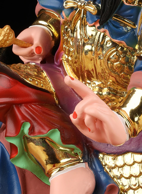 武当山真武玄武大帝神像玄天上帝佑圣真君像体真身家供奉树脂摆件