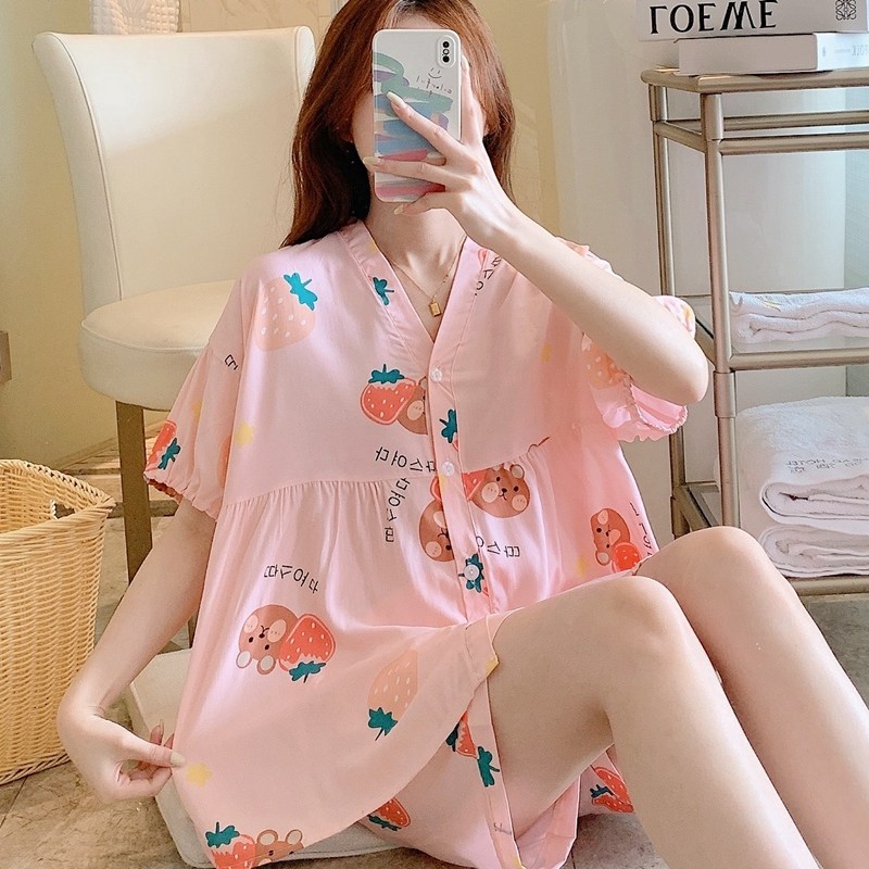  qusmiyan秋水名媛睡衣/家居服套装