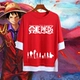Anime ngoại vi đội trưởng Mũ rơm Luffy áo thun nam và nữ tay áo ngắn Hải lý phim hoạt hình công chúa cô gái quần áo tuổi teen - Carton / Hoạt hình liên quan hình nhãn dán cute Carton / Hoạt hình liên quan