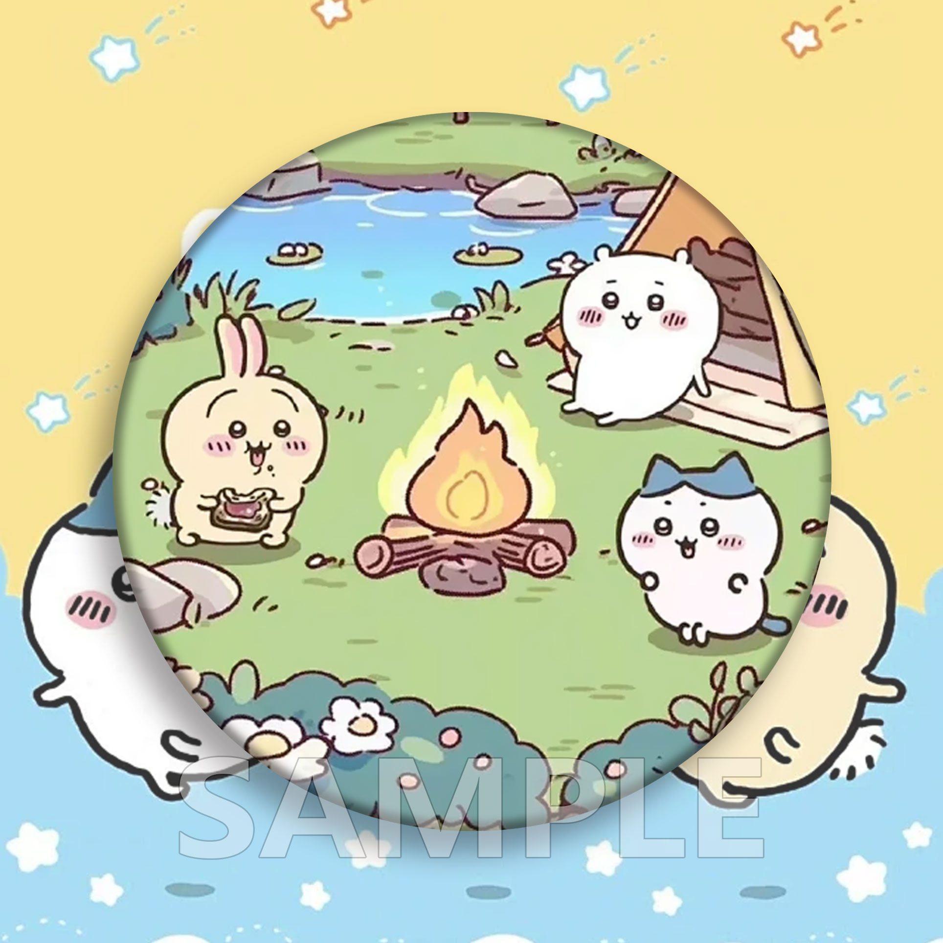 chiikawa吉伊卡哇周边吧唧徽章小八乌萨奇可爱胸针动漫挂件礼物,淘宝优惠券,粉丝福利购,淘宝优惠卷