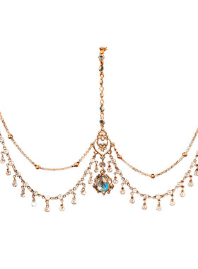 古风汉服茉莉公主异域风敦煌额饰