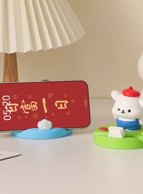 【画家小狗】新年礼物手机支架