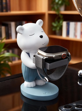 萌宠小熊树脂桌面摆件节日礼物