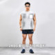TOMATOPAPA Loose Vest Men's 2026 Summer Gradient Patch Decoration Round Neck Pullover Casual Sweatshirt