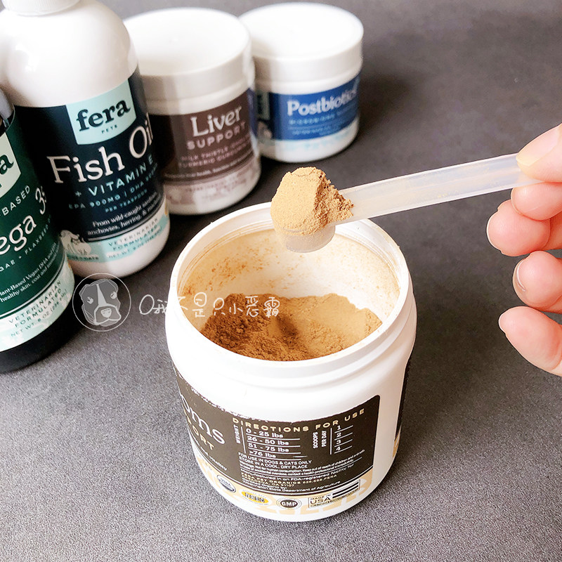 美国fera狗猫有机保健蘑菇粉膀胱肝脏鱼油南瓜心脏辅酶Q10益生菌,淘宝优惠券,粉丝福利购,淘宝优惠卷