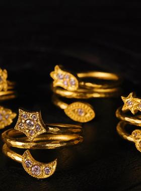 【月光宝盒】系列黄金镶钻