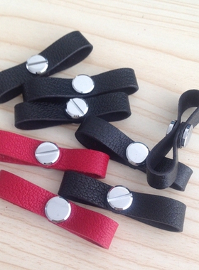 配饰毛毛皮匠真皮连接扣车钥匙扣