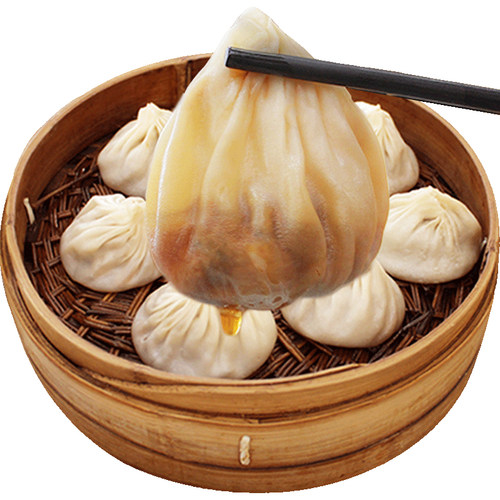 风马牛正宗无锡小笼包1200g 手工鲜肉灌汤包子儿童孩子营养早餐 - 图3