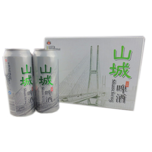 重庆山城啤酒重庆啤酒冰爽500ml*12罐整箱老山城啤酒包邮正反罐 - 图3