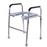 Старик, сидящий в туалетном туалете, табурет, чтобы приседать на яме, чтобы сменить туалет сиденья, беременная женщина, чтобы использовать туалет, пожилой туалет, увеличить подлокотник