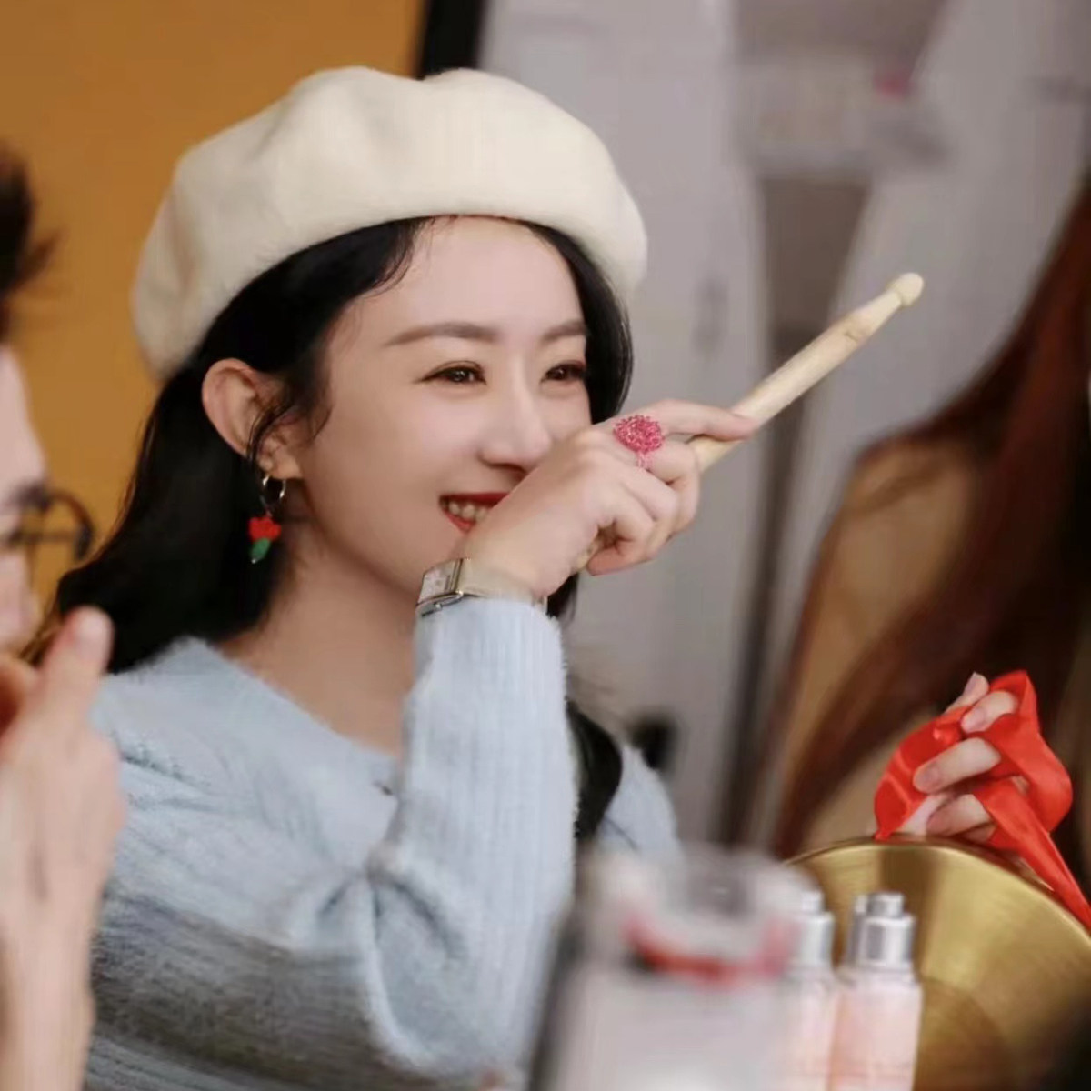 帽子女秋冬韩版日系百搭英伦复古甜美可爱羊毛呢画家八角贝雷帽潮,淘宝优惠券,粉丝福利购,淘宝优惠卷