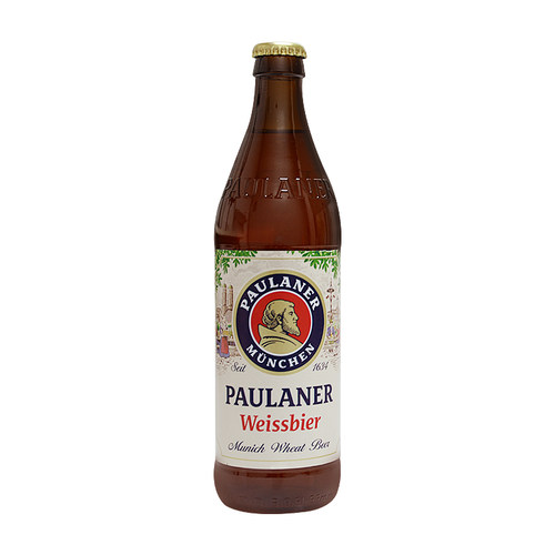 整箱 德国进口柏龙白保拉纳白啤酒 宝莱纳小麦瓶装啤酒500ml*20瓶 - 图3