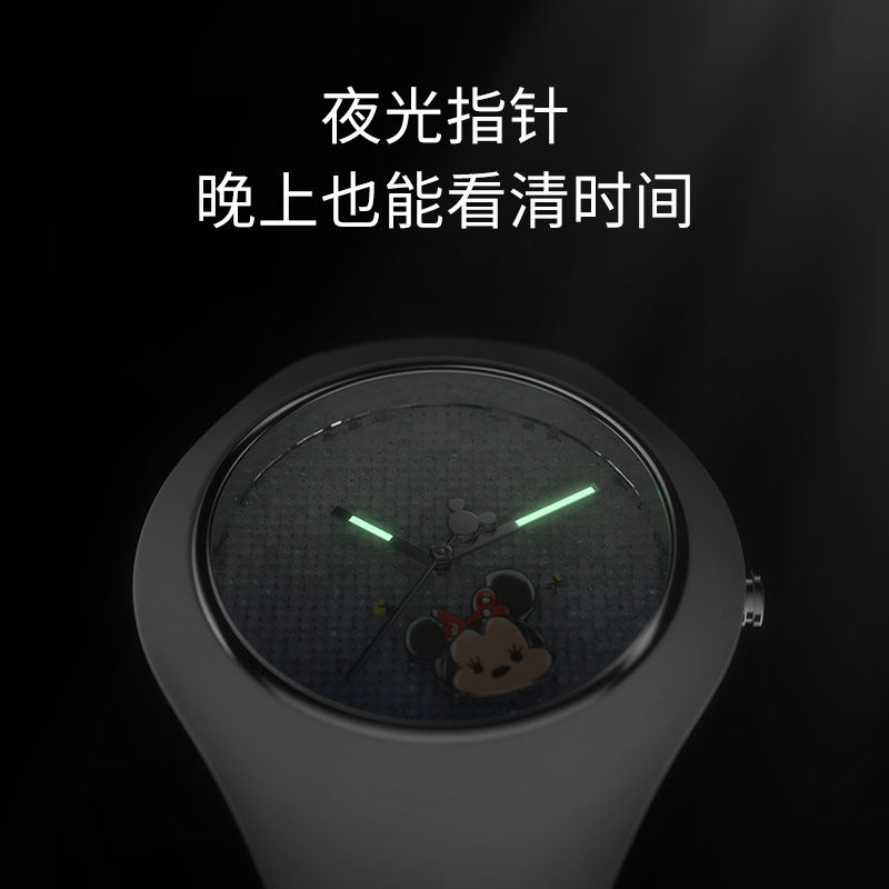 迪士尼小学生女生少女米奇卡通手表 zwot智威国产腕表
