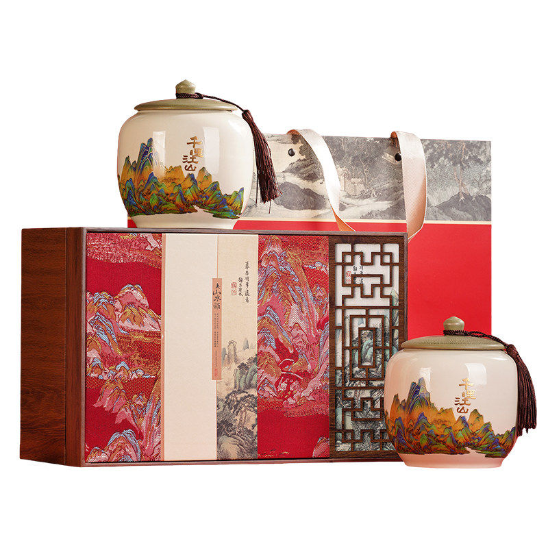 武夷山大红袍高档礼盒装茶叶正山小种铁观音过年送礼品送领导长辈