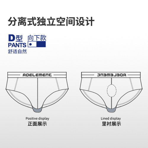 三条枪弹精索分离内裤男士静脉莫代尔阴囊托囊提睾冰丝曲张三角裤 - 图3