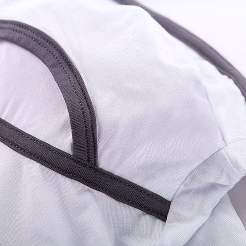 奥元素男士薄款莫代尔V领基础修身打底青年秋衣秋裤保暖内衣套装