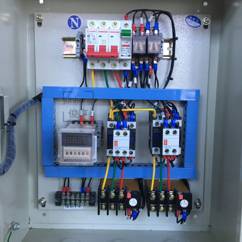 水泵控制箱定时轮换循环一用一备浮球型排污泵潜一控二4KW - 图1
