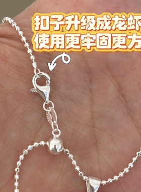 马上有米旋转木马小马纯银项链女锁骨链毛衣链2025年新款马上有钱