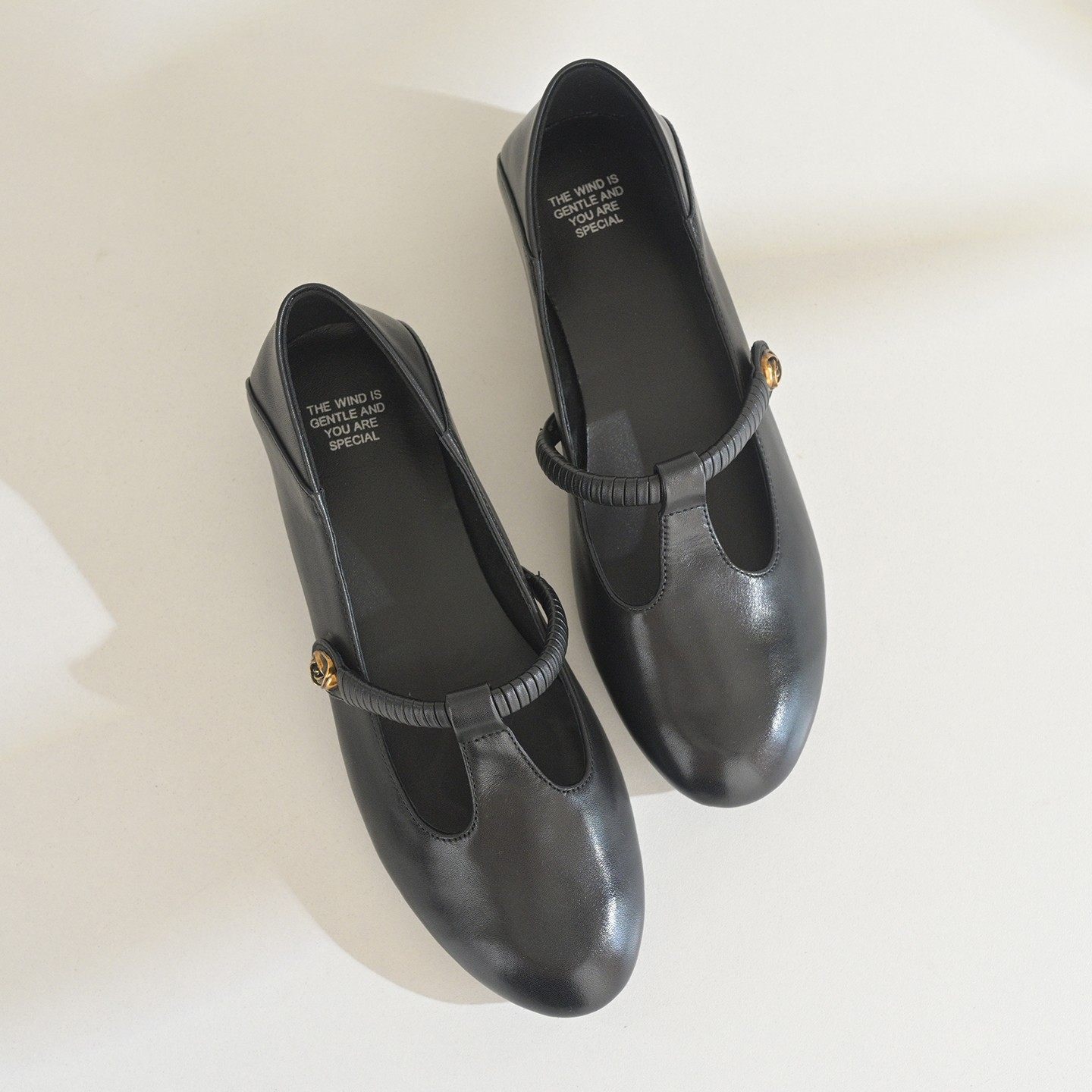 步享~小众复古T型带玛丽珍鞋女软底小皮鞋圆头平底真皮浅口单鞋40,淘宝优惠券,粉丝福利购,淘宝优惠卷