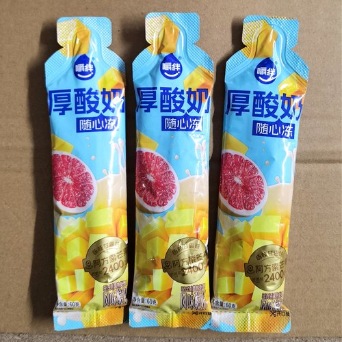 嚼绊厚酸奶葡萄桑葚味酸奶条60克营养早餐酸奶条儿童学生 - 图3