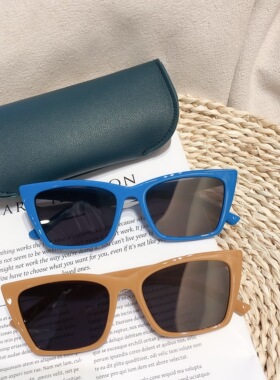 猫眼复古小框三角形夏海边防晒