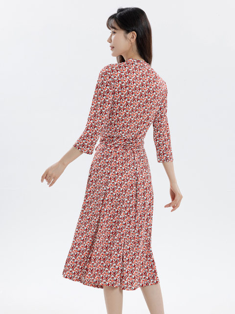 Summer style one-piece V-neck high-end dress