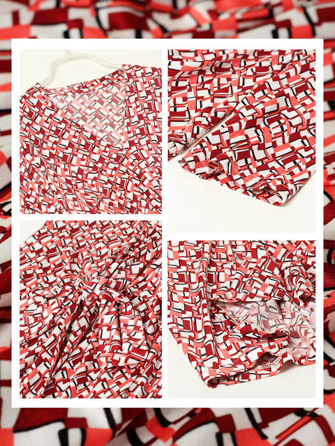 Summer style one-piece V-neck high-end dress