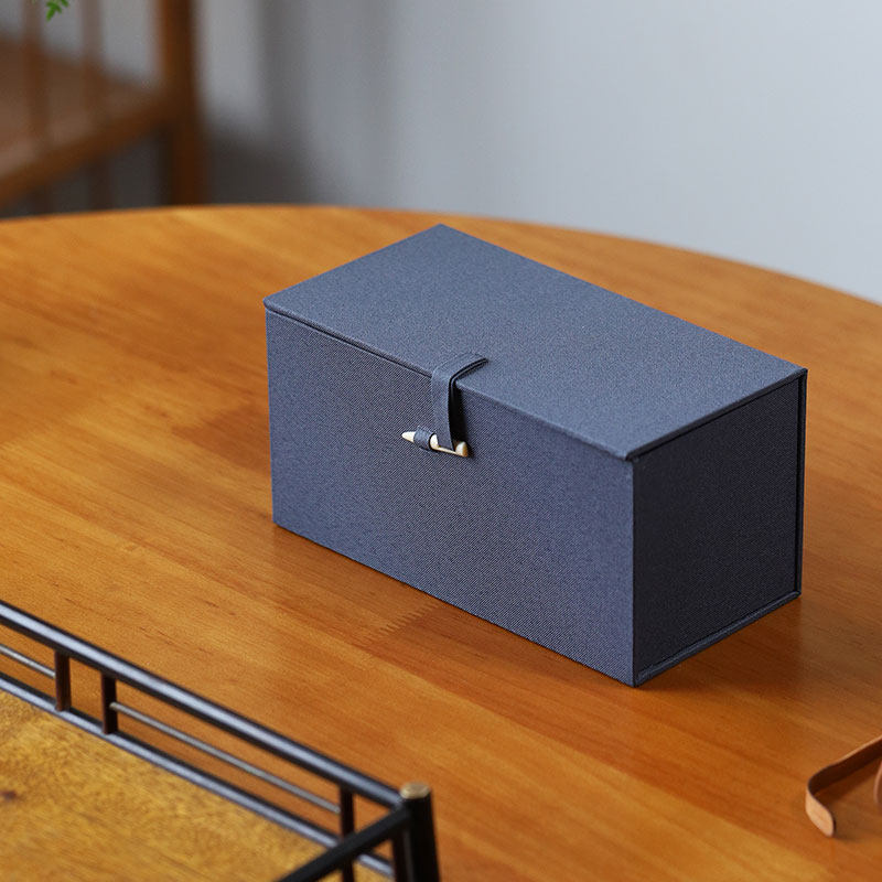 Rectangular miscellaneous vase gift box Chinese style handicraft packaging brocade box cultural ceramic antique storage empty box