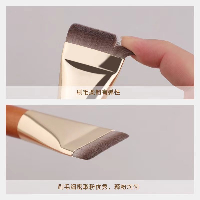 新款一字型粉底刷不吃粉平头底妆刷超薄扁头粉底液刷面膜刷沧州刷,淘宝优惠券,粉丝福利购,淘宝优惠卷