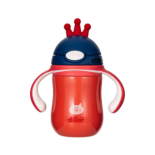 Детский термос, трубочка со стаканом из нержавеющей стали, герметический стакан