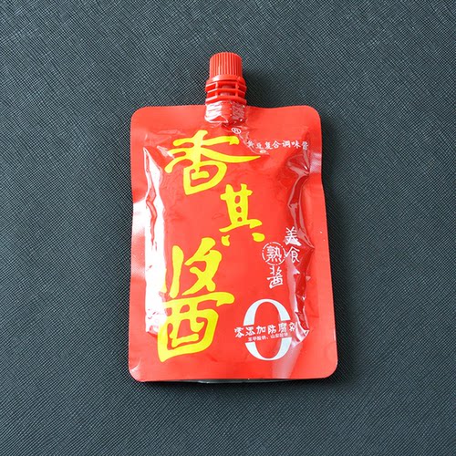 东北特产黄豆大酱香其酱黄豆瓣酱大豆酱拌饭辣熟酱炸酱面150克装 - 图3