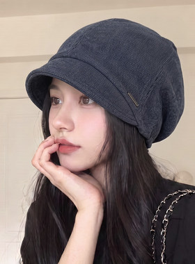 大头围冷帽女款新款小包头鸭舌帽